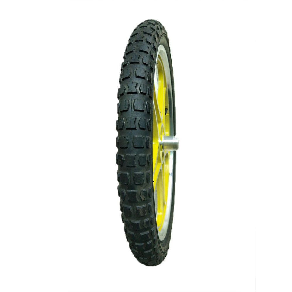 The new 20-inch pneumatic tires are used in the motorcycle, bicycle and tool cart series