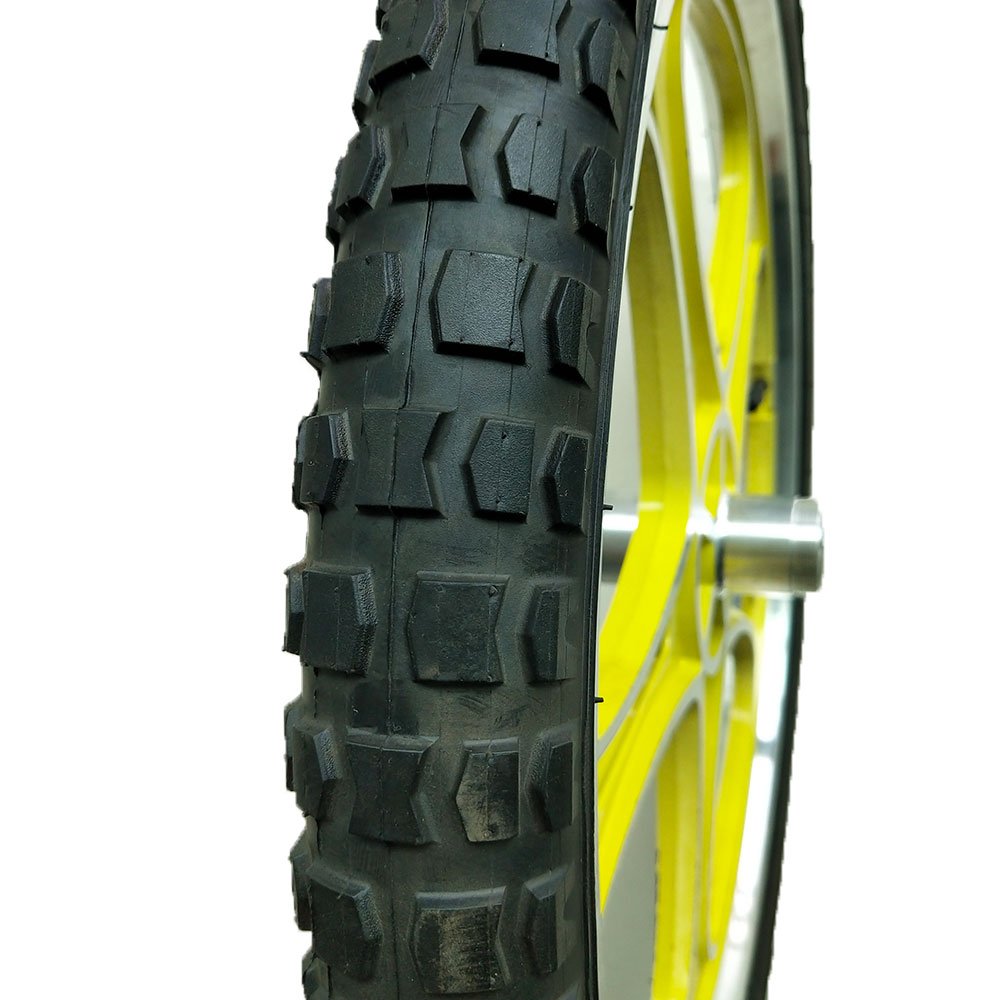 The new 20-inch pneumatic tires are used in the motorcycle, bicycle and tool cart series