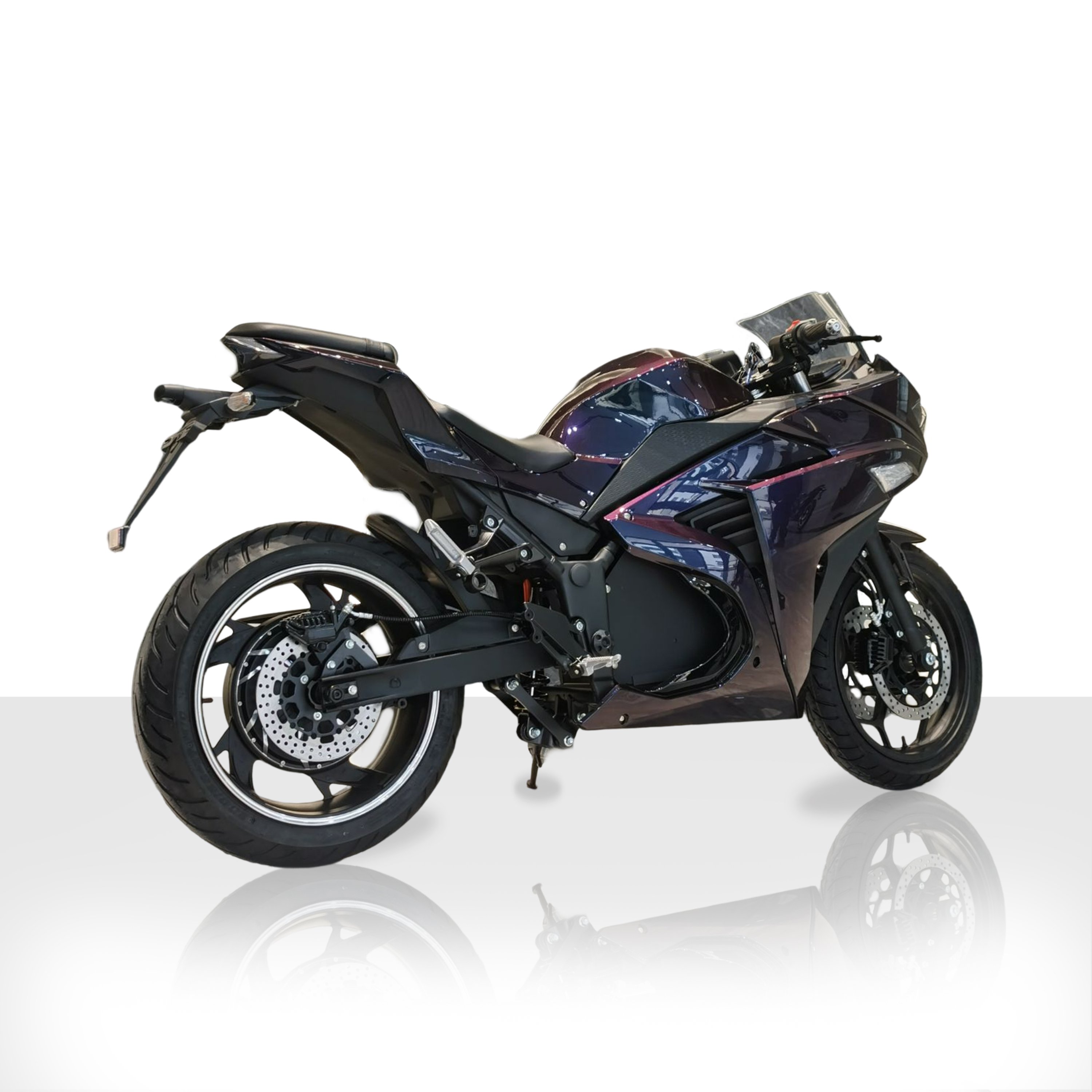 Cross Motorcycle 150km/h Fast Speed 72V120Ah 240km Long Range Electric motorcycle For Adults