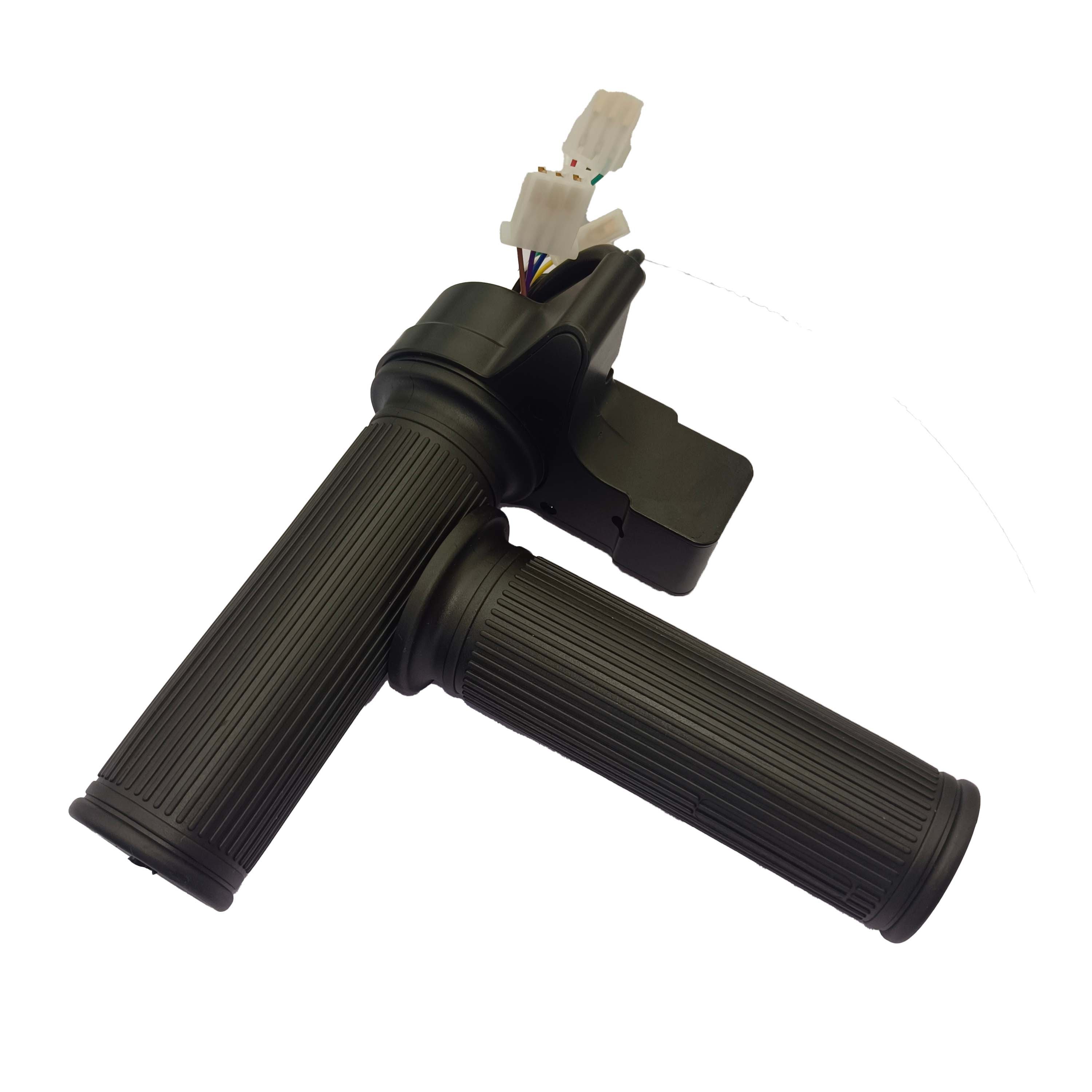 Customized Electric Bike Scooter Motorcycle Throttle 24v 36v 48v Twist Throttle Accelerator With F R Switch