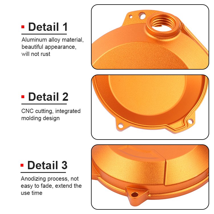 for KTM EXC 300 SX 300 2024 Motorcycle clutch cover engine protective cover guard Motorcycle modification accessories part