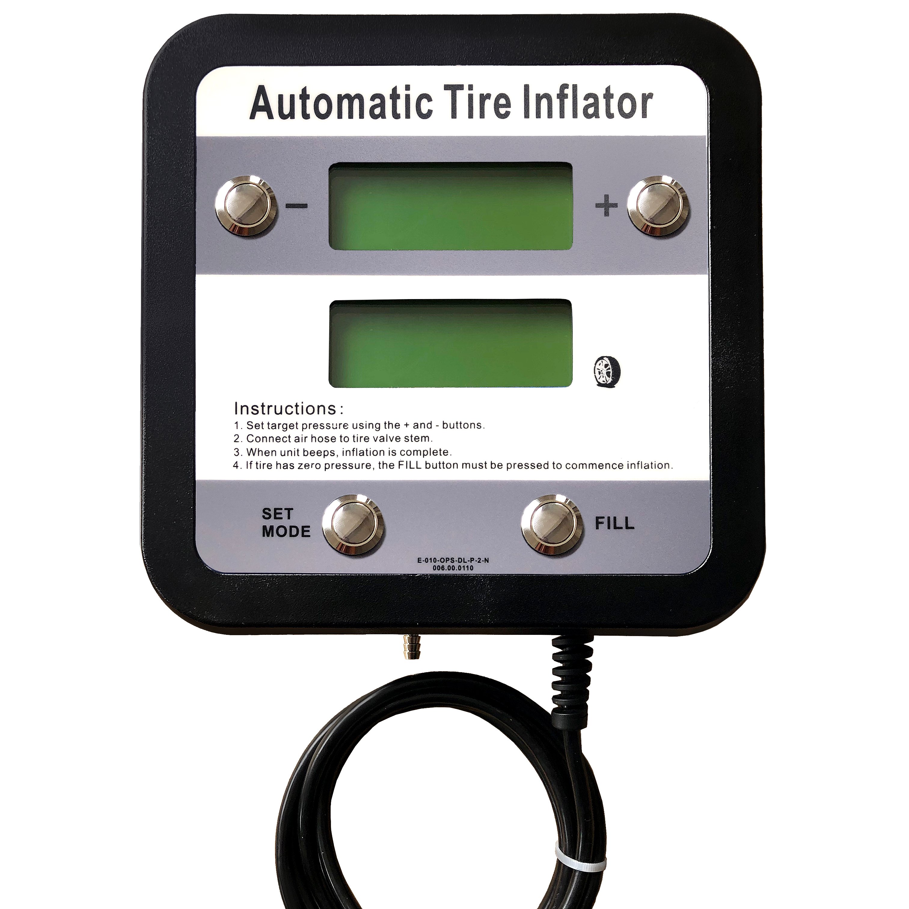 G5 2 LCD Display Car Digital Tyre Inflators Machine Preset Pressure Wall Mounted Automatic Tire Inflator