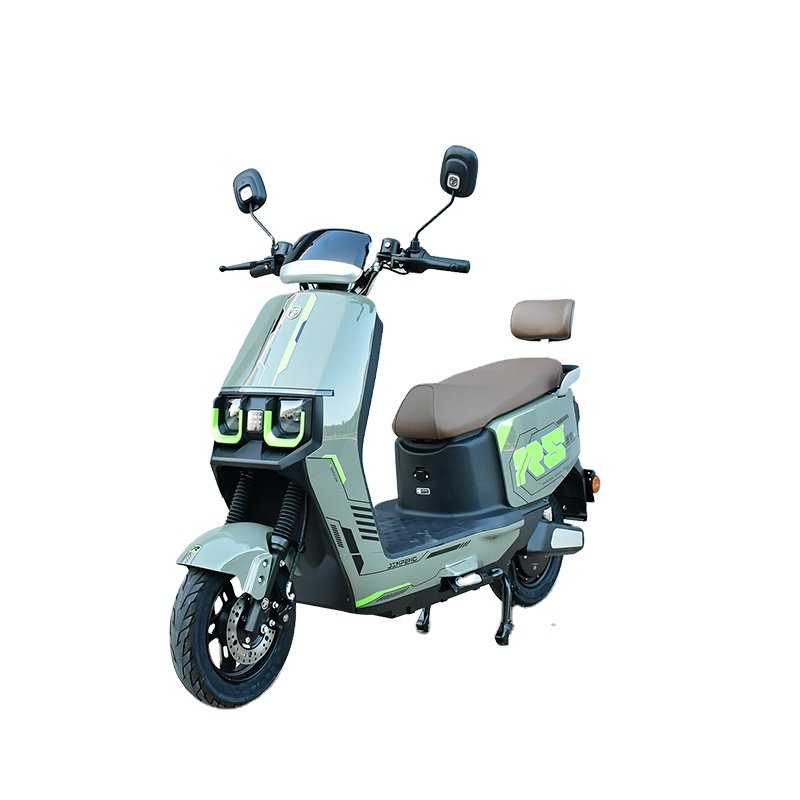 Hot Selling 1200W Electric Moped 60KM Sport Motorcycle 72V Two-Wheel Adult Electric Scooter with Open Body Design Made in China