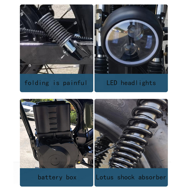 Factory direct sales of Curiser motorcycles 2000W 72V used motorcycles and other motorcycle body systems