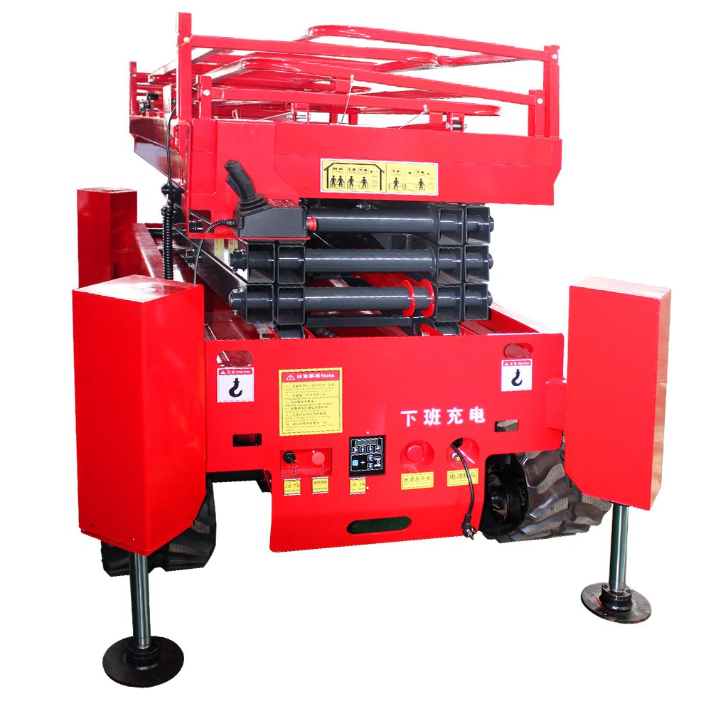 Hydraulic Scissor Lift Motorcycle Lift Platform With Air Pump