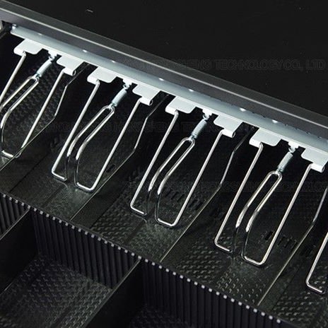 Bright Stainless steel 304 spring clip used for cash drawers parts