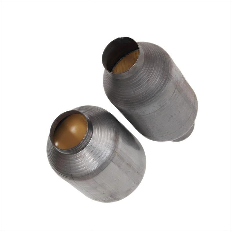 DX high quality Universal Catalytic Converter round catalyzer Three way catalyst catalytic spin converter for auto exhaust