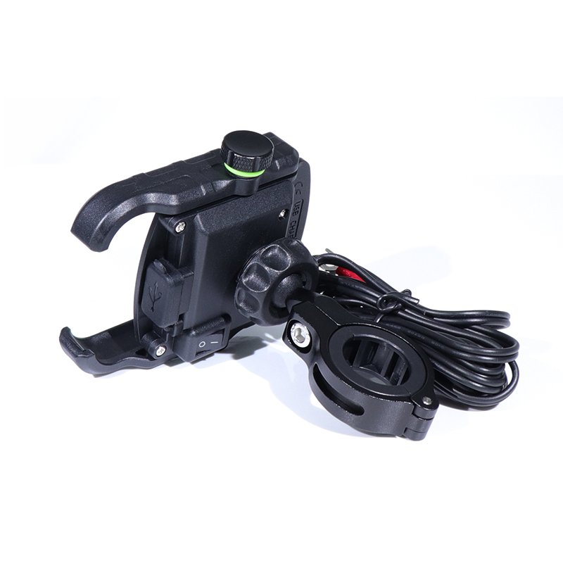 Motorcycle Accessories Waterproof Motorcycle Phone Holder With USB Charger For Bicycle Motorcycle Motorbike Scooter