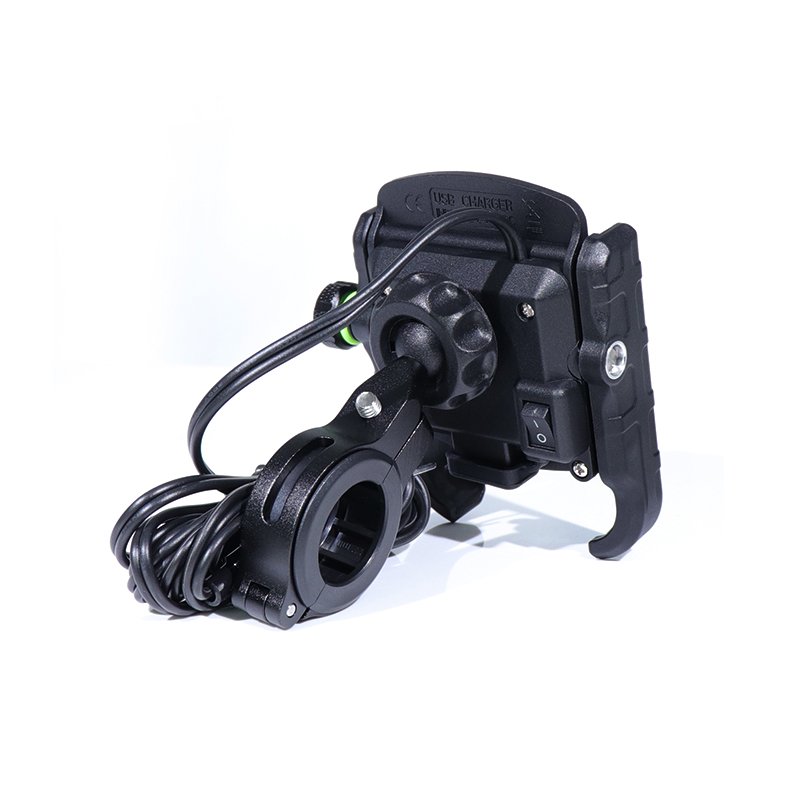 Motorcycle Accessories Waterproof Motorcycle Phone Holder With USB Charger For Bicycle Motorcycle Motorbike Scooter