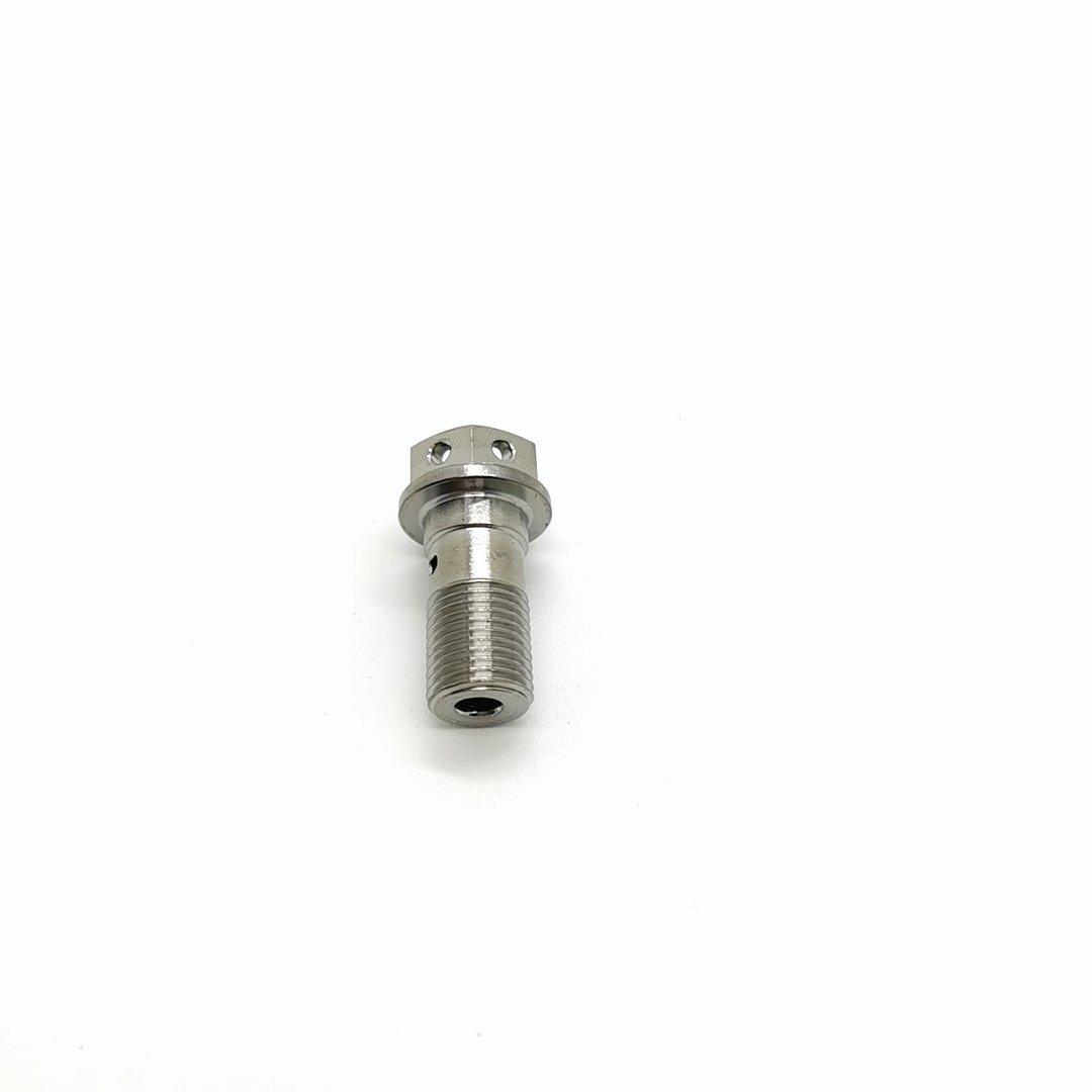 High Strength titanium bolt and nut hex bolt Gr5 titanium alloy titanium fastener used car motorcycle