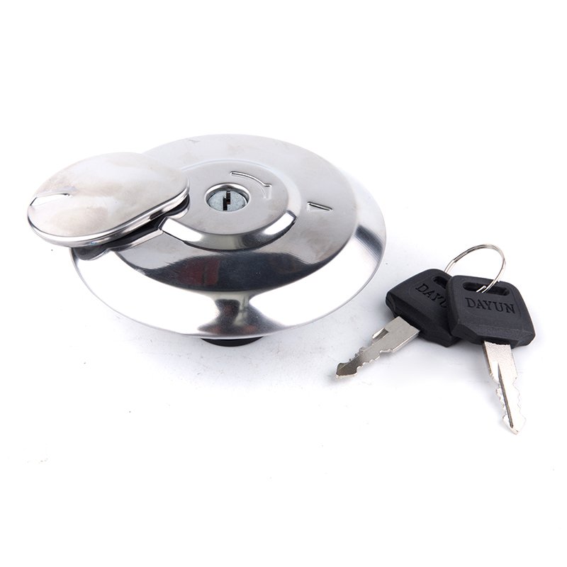 High Quality Waterproof Moisture And Corrosion Resistance Motorcycle Tank Covers chrome parts fuel tank lock for DY-40