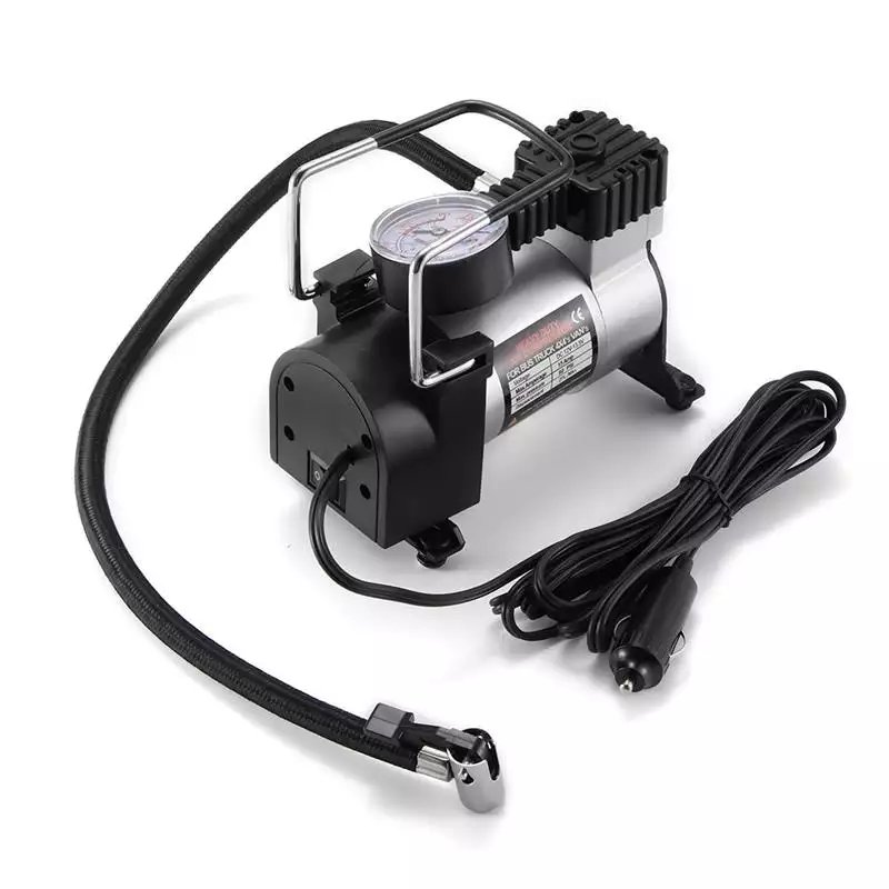 Silent Type High Quality Air Compressor Motor Dc 12v Car Tire Inflator Air Compressor Pump 12 Inflate Air Products Universal