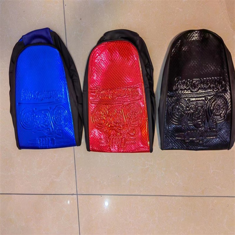 Factory outlet Leather embossing motorcycle seat cover for motorcycle accessories