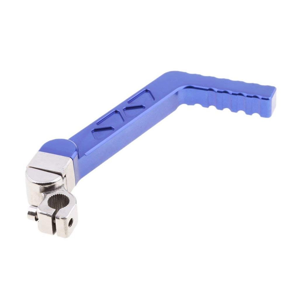 Mocell aluminum motorcycle spare parts kick start lever with color anodized and adjustable sizes