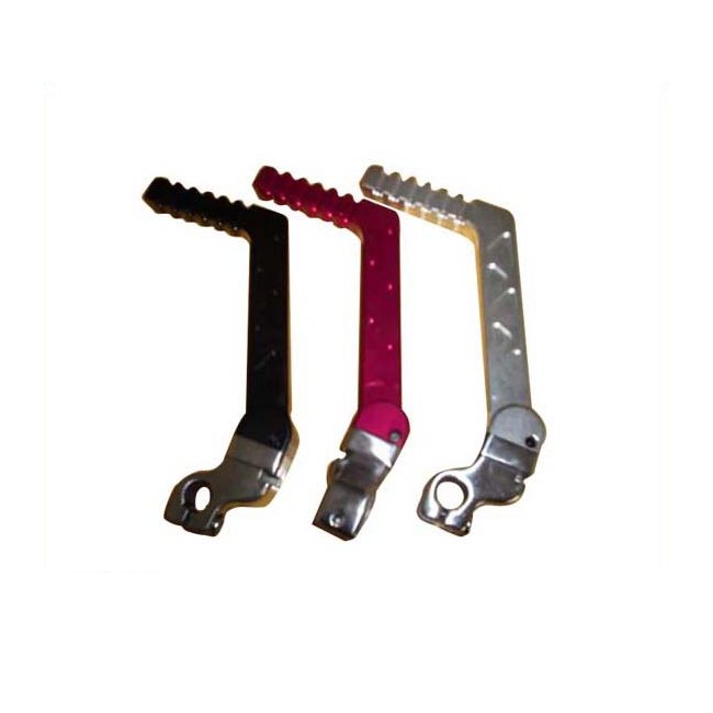 Mocell aluminum motorcycle spare parts kick start lever with color anodized and adjustable sizes