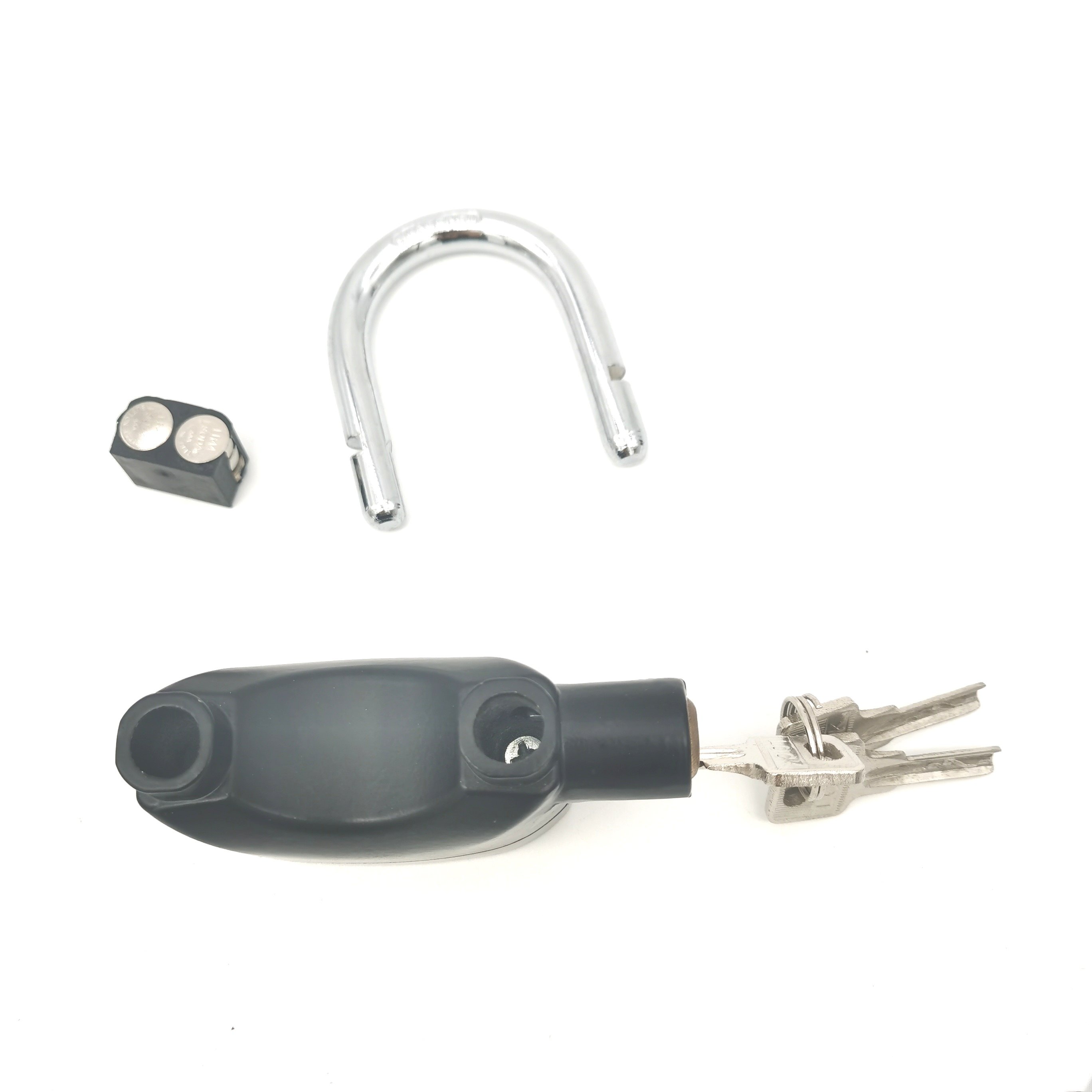 Samhoo New Arrivals Heavy Duty Waterproof Top Security Siren Alarm Motorcycle Bicycle Lock Smart Alarm Padlock