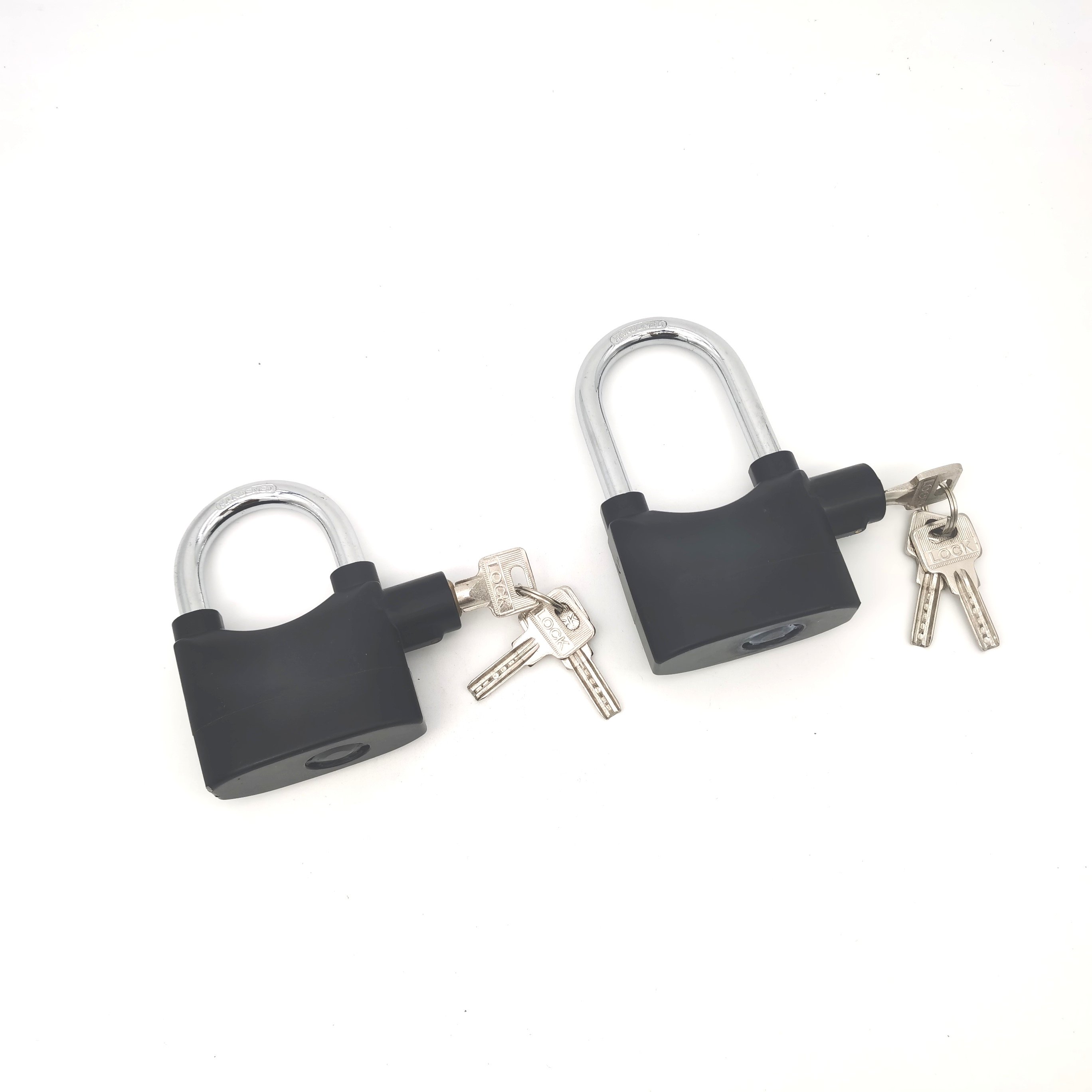 Samhoo New Arrivals Heavy Duty Waterproof Top Security Siren Alarm Motorcycle Bicycle Lock Smart Alarm Padlock