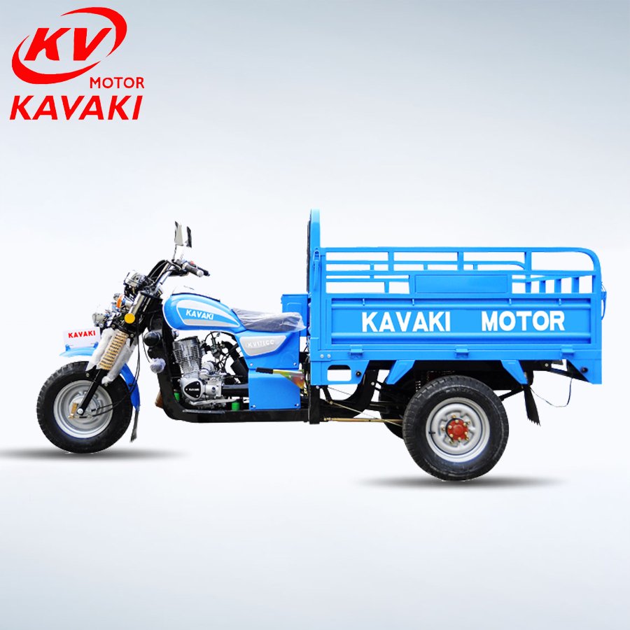 New Style 150cc Family Used Gasoline Motorized Tricycle Big Cargo Tricycle Motorized Tricycles Motorcycle