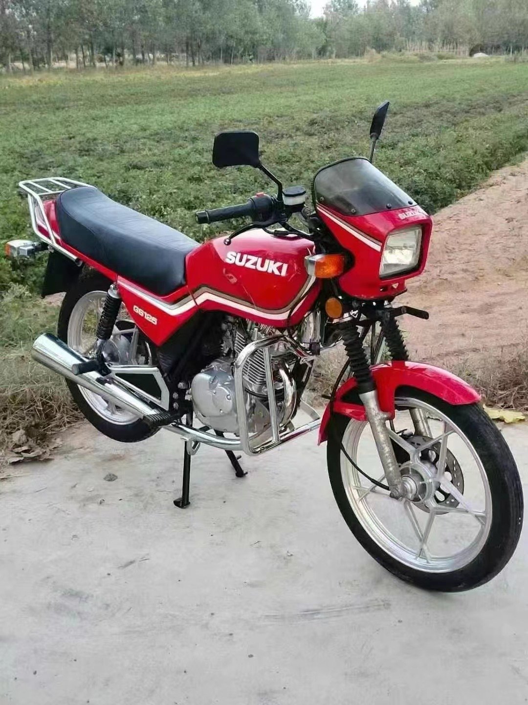 GS 125 CC Standard Racing Two-Wheel Gasoline Motorcycle High Quality Used Moped