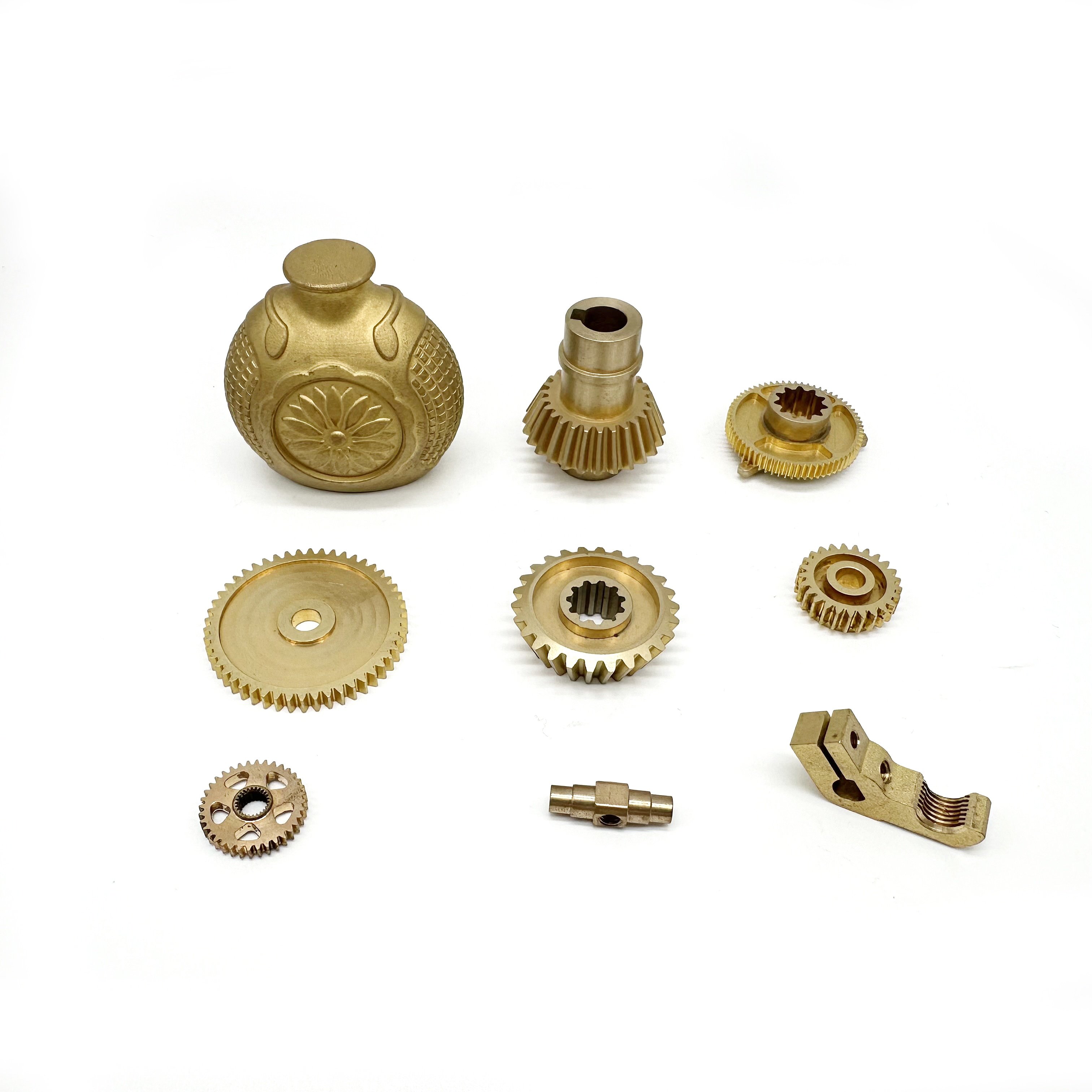 CNC Machining Service Custom brass Auto Spare Motor Pump Engine Motorcycle Weight wheel frame cnc machining car parts
