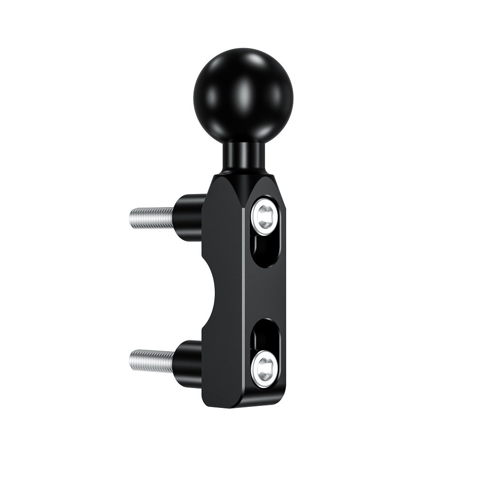 Motorcycle Accessories Stable Motorcycle Brake Clutch Reservoir Mounting Base With 1 Inch Anti-slip Ball Head