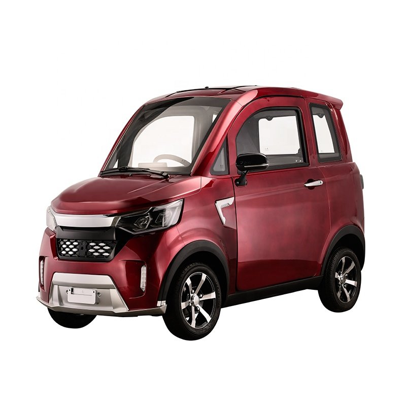 Hot selling electric car factory bottom price eec cars 60V 58ah four wheel mini car for 3 passenger adult with eec