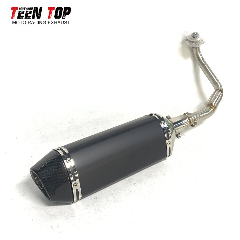 Teen Top Used For Retrofitting the Motorcycles Exhaust System Primavera 4t/Sprint 4t Scooter With Stainless Exhaust Silencer
