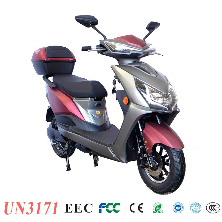 Spain 2-Wheeled 30MPH 56Miles 2000w 72v lithium bike scooter electric motorcycles