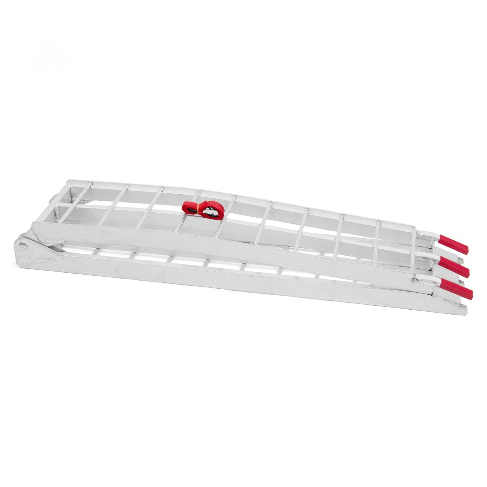 Motorcycle Tools Rampa Para Motos Aluminium Folding Heavy Duty Motorcycle Ramp For ATV Bike MX Motorbike Van Trailer