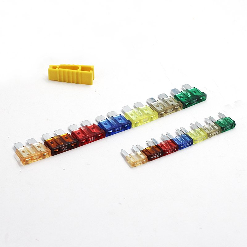 Blade Fuse Zinc Strip Casting Single 10 Box 80v 80 A Maxi Mini Standard Glow Smart Car 150a 100v Amp Low Profile Can Blade Fuse