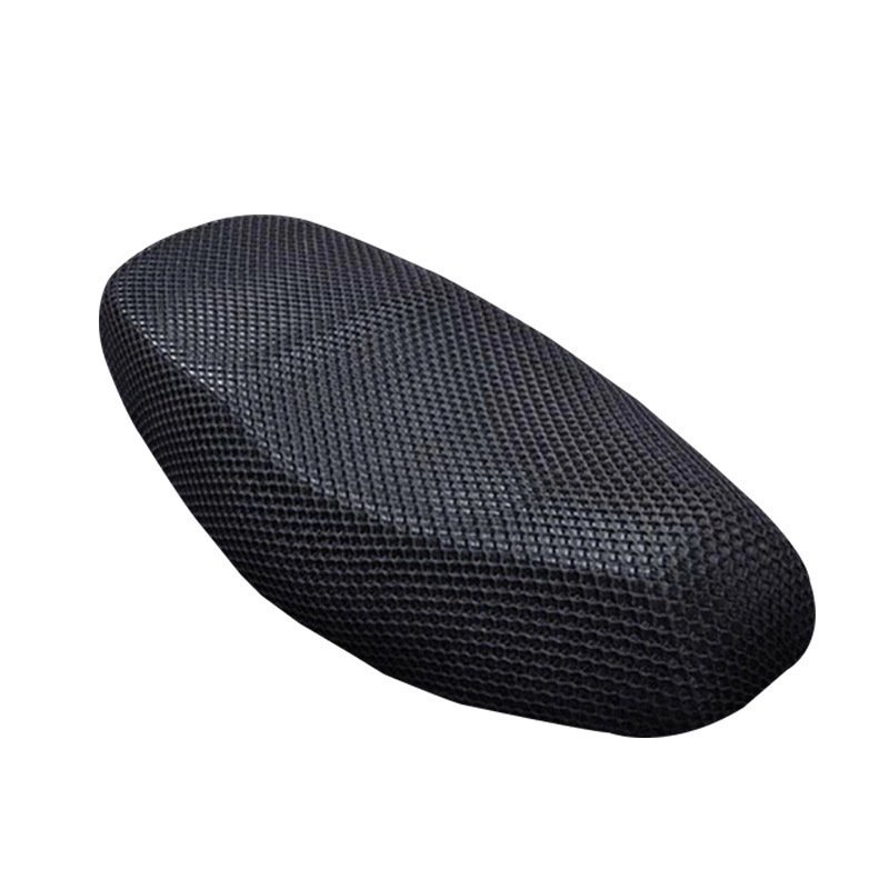 High quality 4..5-10 mm hexagon black 3d mash fabric jiangsu tricot air mesh for motorcycle bicycle seat cushion
