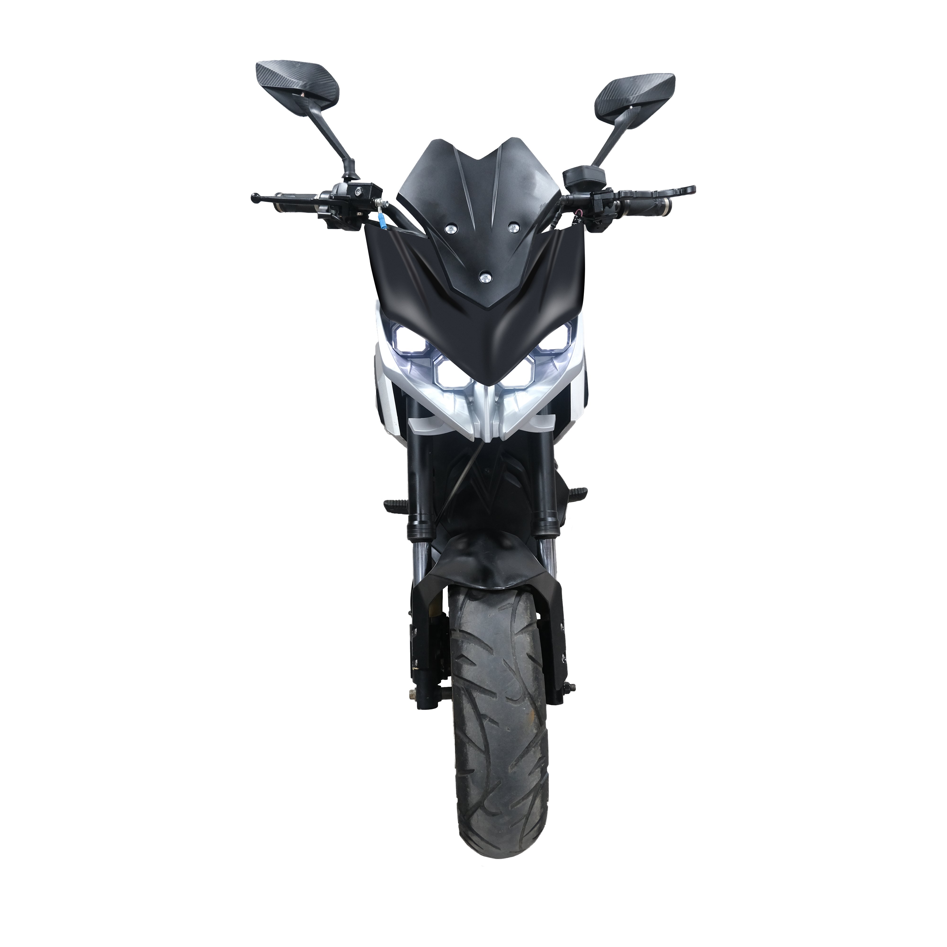 Turbo 72V Electric Scooter Motorcycle Effortless Ride 2000W Power High Speed Long Range Lithium Battery Brushless Motor Used