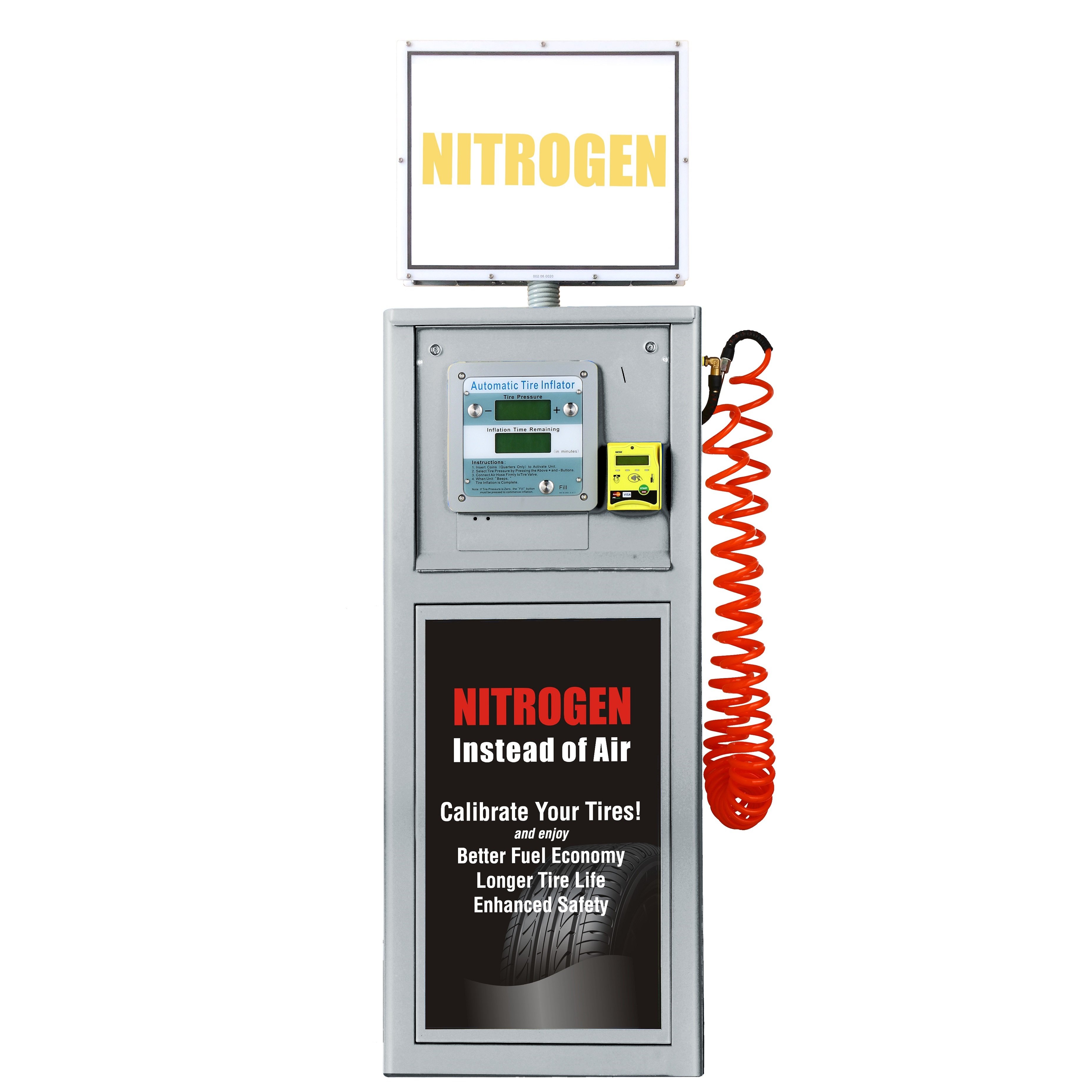 G5 Coin Operated Car Nitrogen Generator Tire Inflator Tyres Inflation Machine Air Compressors Pumps Tyre Inflators