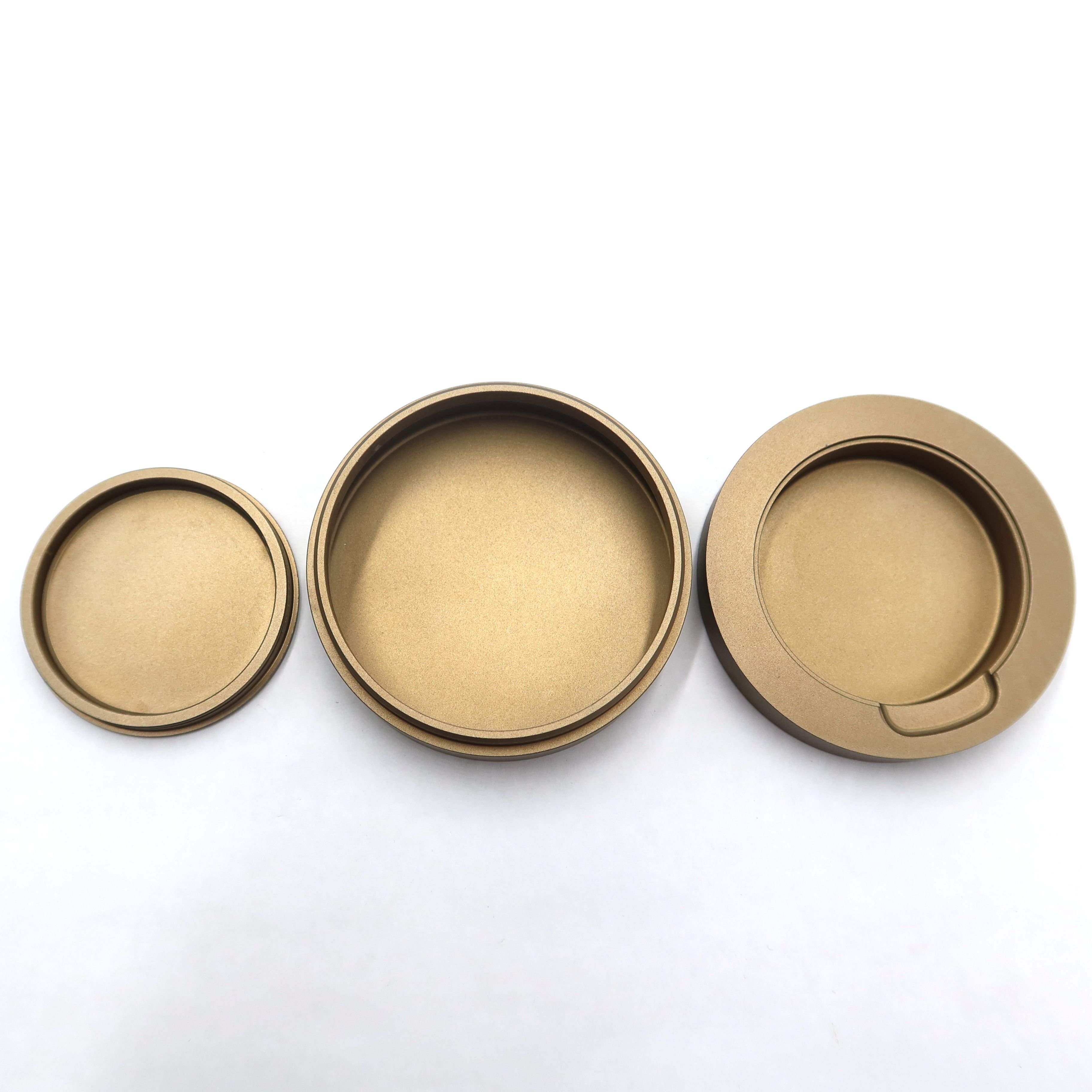 Wholesale Empty Aluminum Snus Can Tobacco Storage Box Used Cnc Milling Machine with Customized Logo