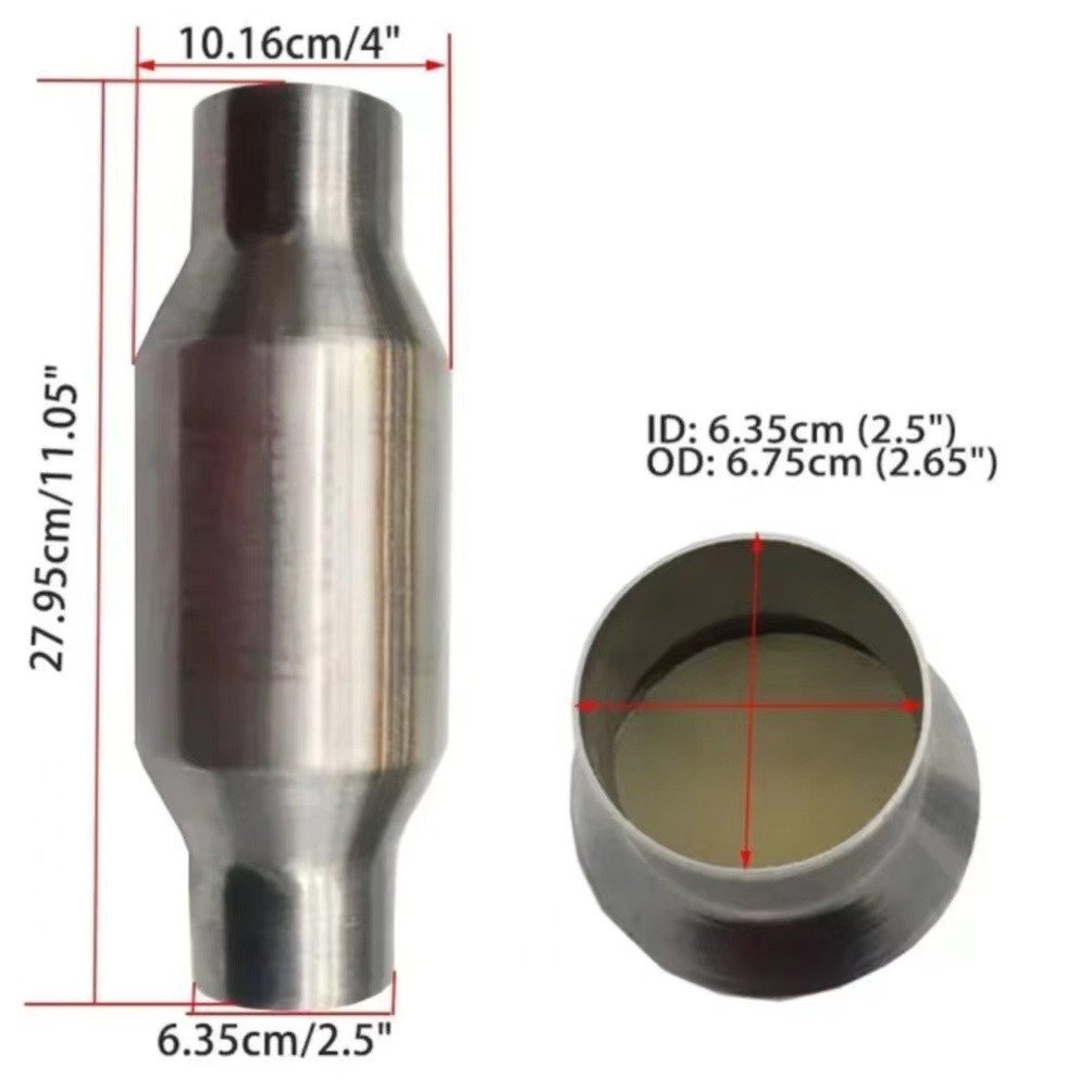 Stainless Steel Converter Catalytic Universal DPF DOC SIC Filter Catalytic Converter