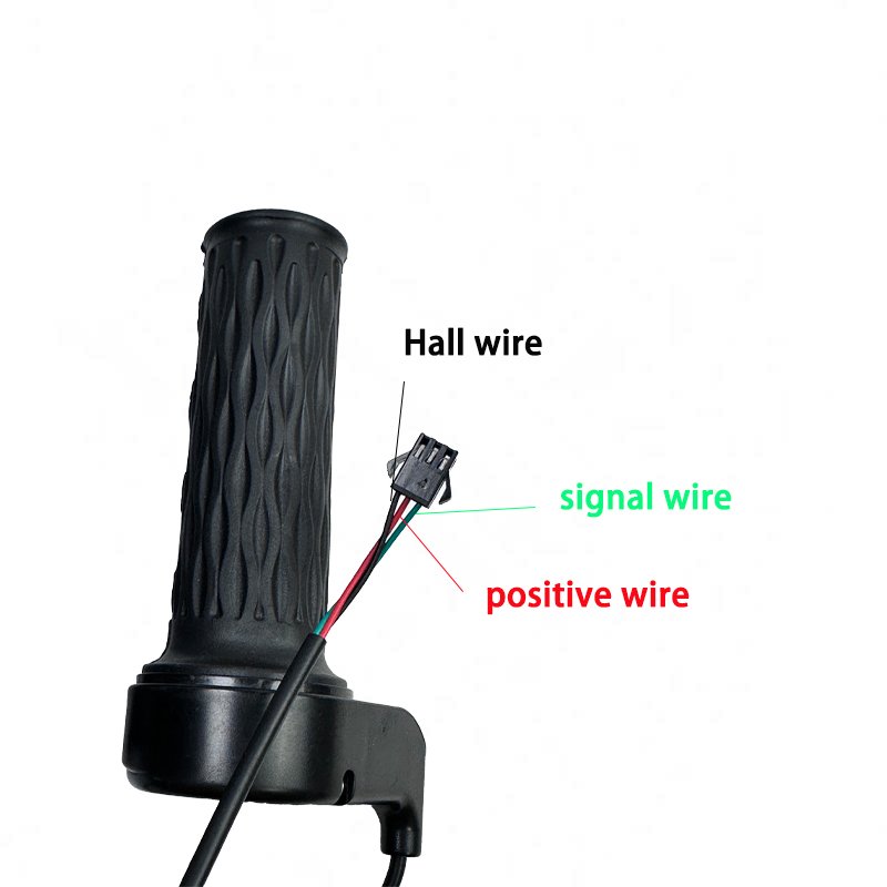 High Quality Manufacturer Cable Throttle and Grip for E-Rickshaw Electric Bike Scooter and EBike conversion kit