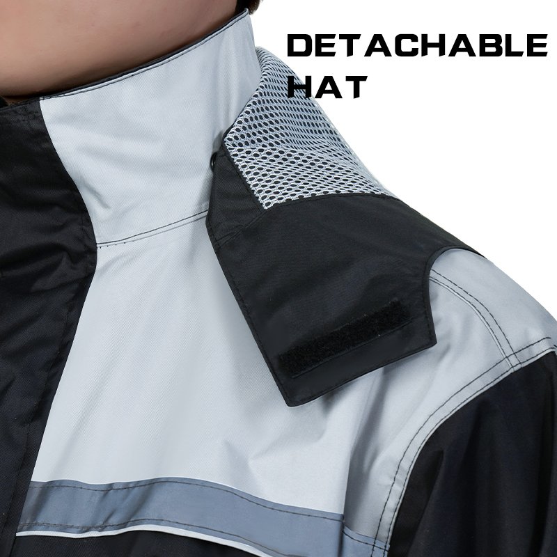Motorcycle and Bicycle Travel Raincoats Full Body Split Rain Pants Waterproof Raincoat Coat