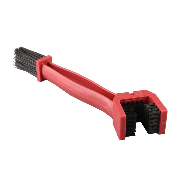 Motorcycle Chain Crankset Brush Bicycle Chain Washer Cleaner Tool in Black Red Blue Color