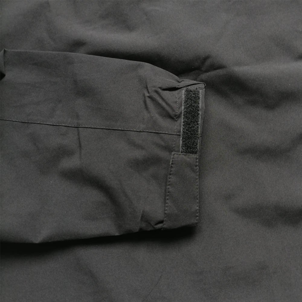OEM High Quality Men's Unisex Safari Jacket Black Windproof Stylish Casual Style Zipper Closure Thin