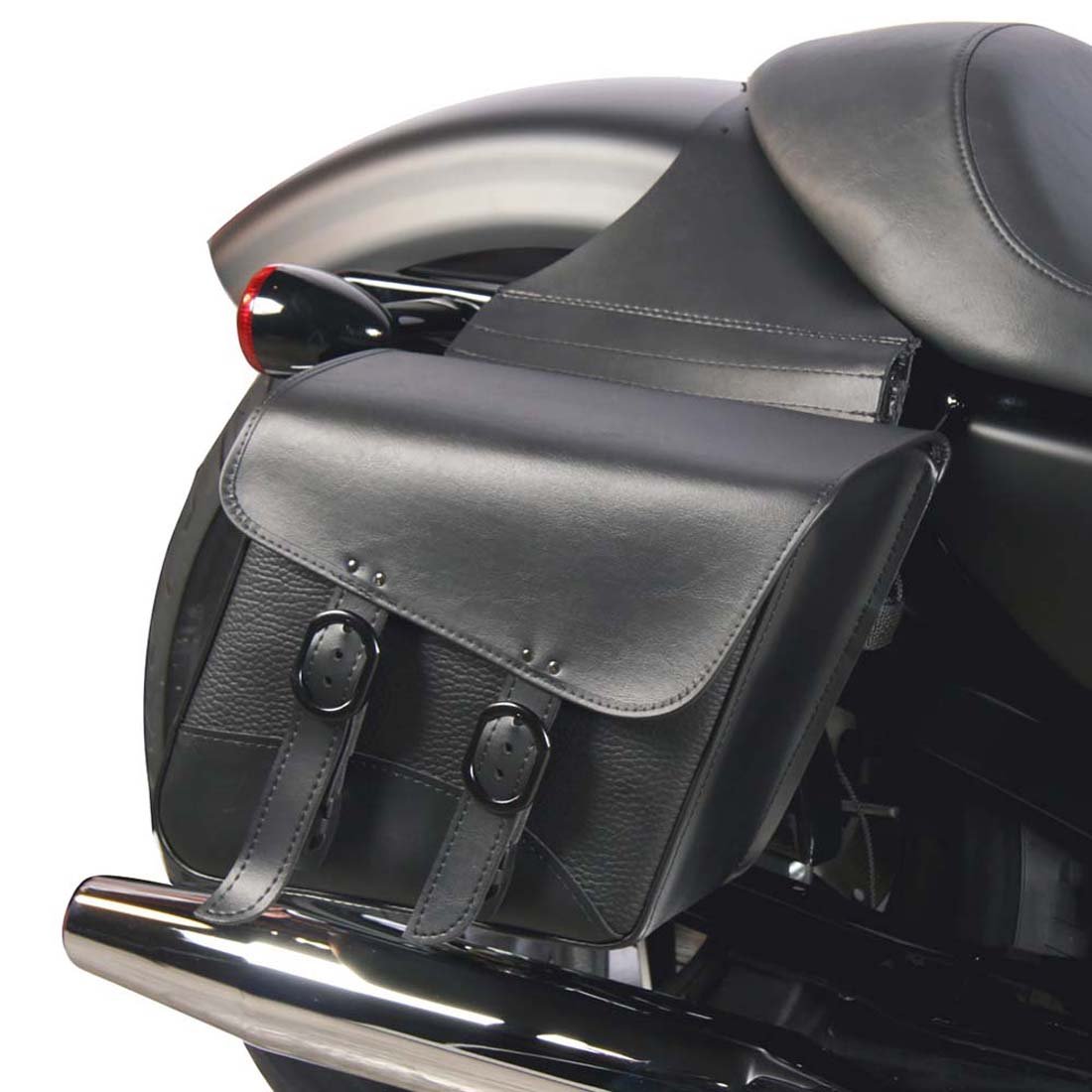 Waterproof Motorcycle Leather Saddle Bag Motorcycle Tool Pouch Saddle Leather Bag Custom Motorbike Saddle Bag