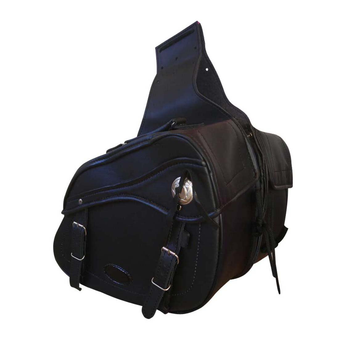 Waterproof Motorcycle Leather Saddle Bag Motorcycle Tool Pouch Saddle Leather Bag Custom Motorbike Saddle Bag