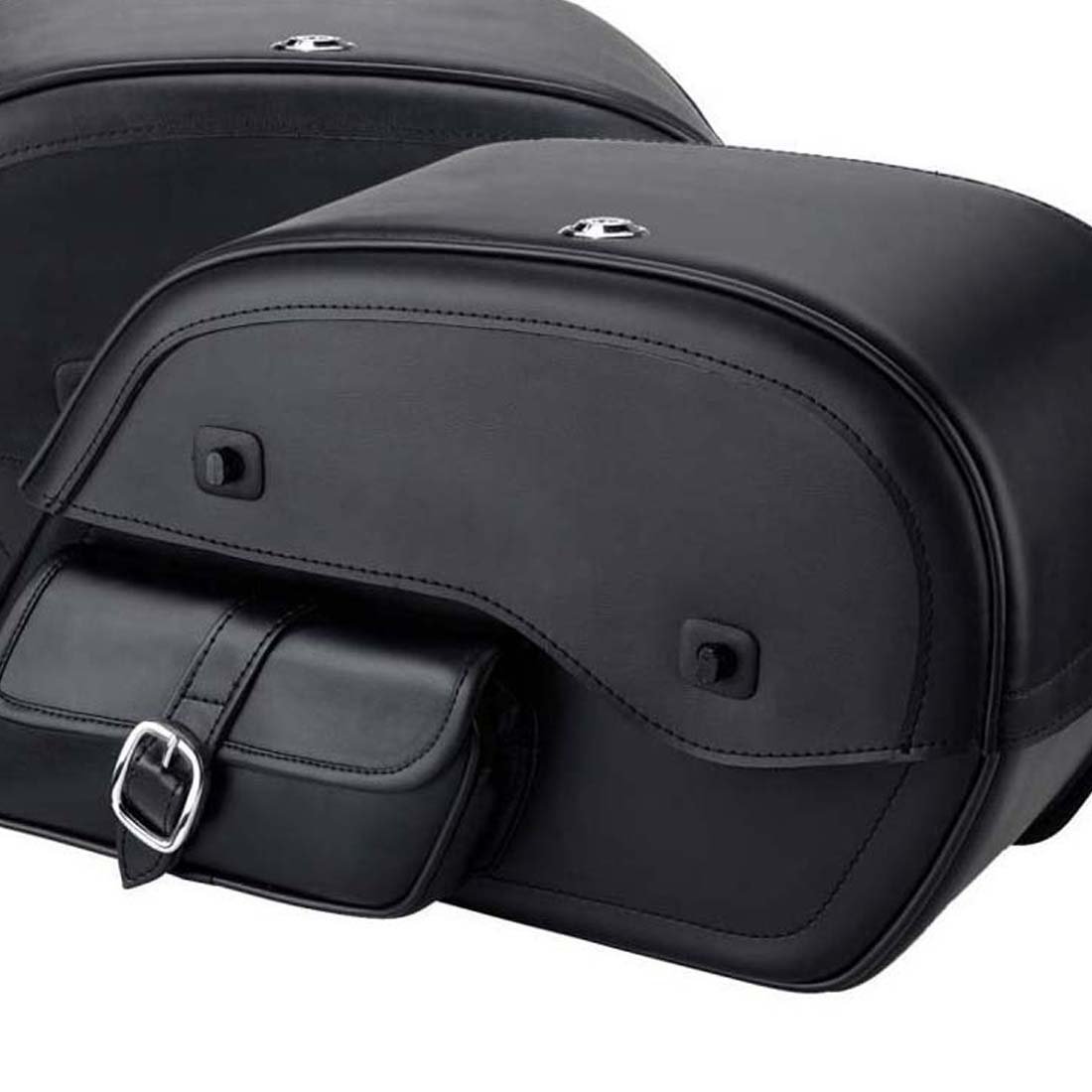 Waterproof Motorcycle Leather Saddle Bag Motorcycle Tool Pouch Saddle Leather Bag Custom Motorbike Saddle Bag