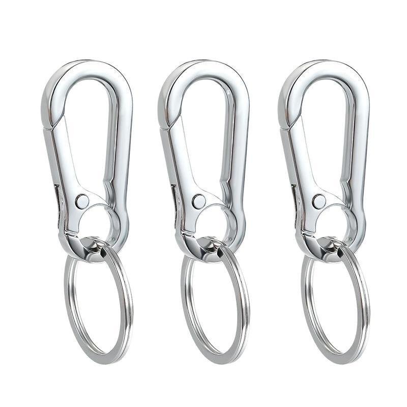 Simple men's waist hanging jewelry key chain pendant creative key link car chain ring ring pendant wholesale