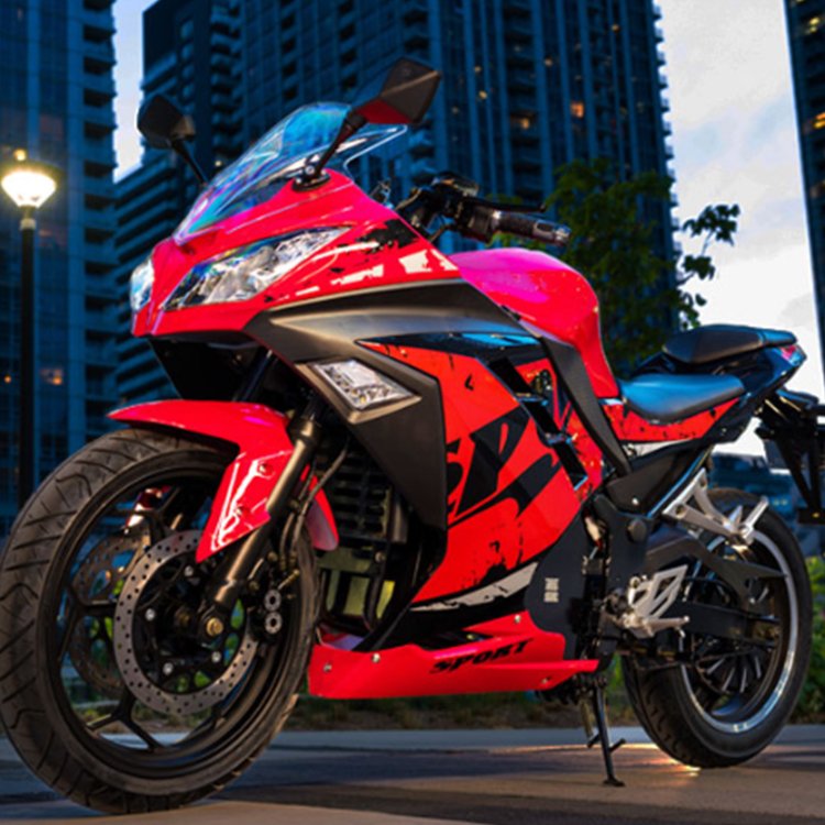 New Model Full Size Racing Electric Motorcycle 5000w/ 8000w/ 10000w/ 20000w for Adult