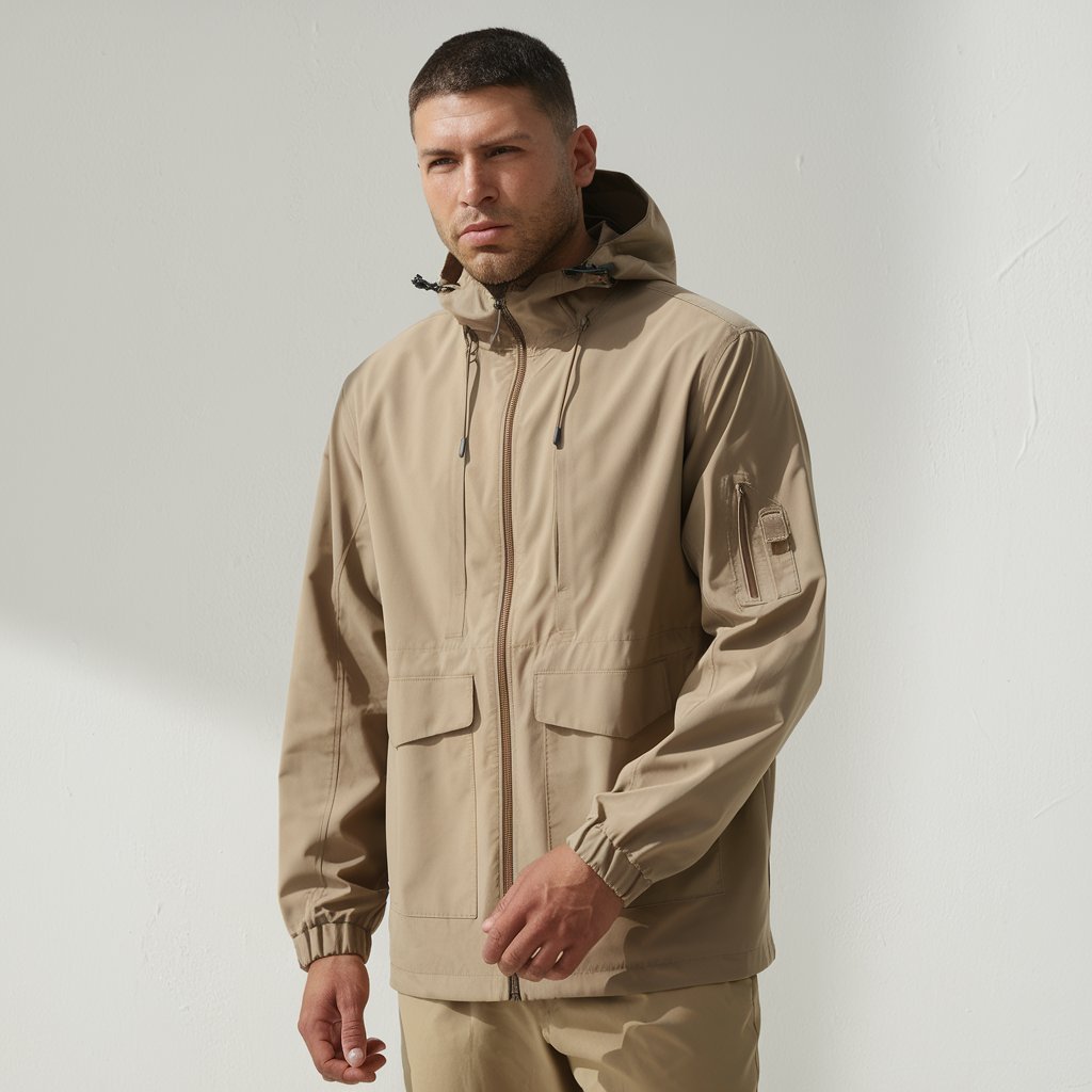 Reatechs wholesale WindBreaker Jacket Tactical Outdoor Waterproof Men Hooded Warm Hunting Jacket With Hood
