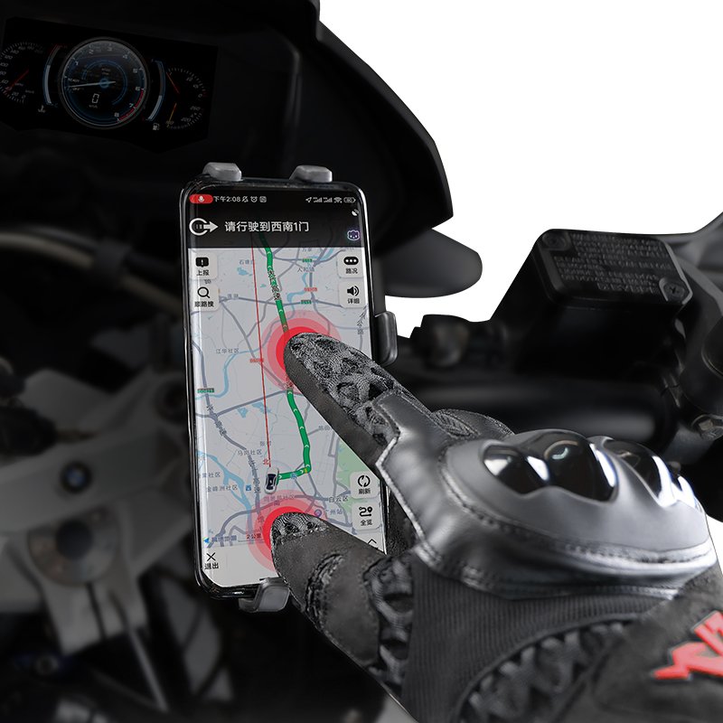 MOTOCENTRIC touch screen non-slip microfiber breathable motorcycle racing gloves available in all seasons