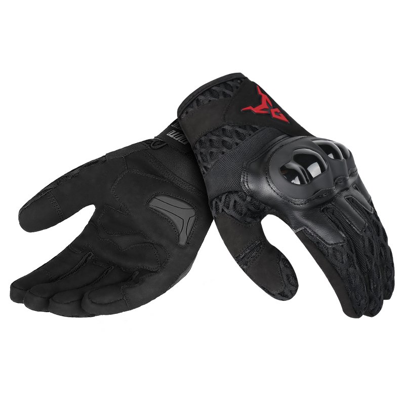 MOTOCENTRIC touch screen non-slip microfiber breathable motorcycle racing gloves available in all seasons
