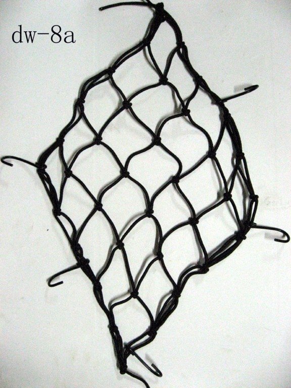 motorcycle elasticated cargo luggage safety net
