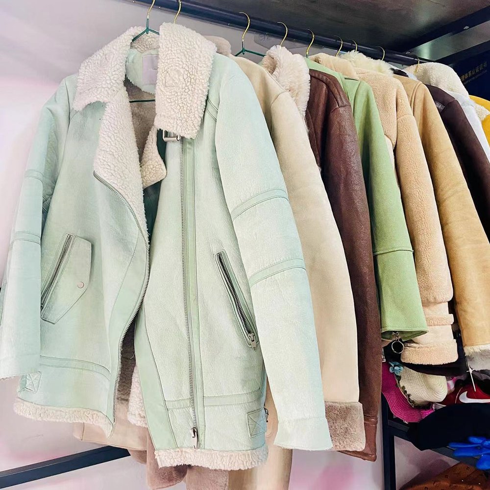 Lamb wool coat for women short 2024 used autumn and winter everything with Korean version of loose cotton thick lamb wool