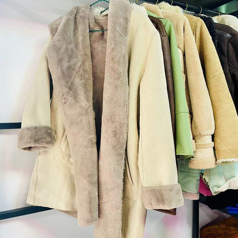 Lamb wool coat for women short 2024 used autumn and winter everything with Korean version of loose cotton thick lamb wool